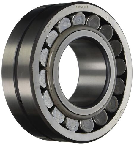 SKF 22310 E/C3 محمل شعاعي كروي، تجويف مستقيم، قفص فولاذي، خلوص C3، تجويف 50 مم، 110 مم OD، عرض 40 مم in Saudi Arabia