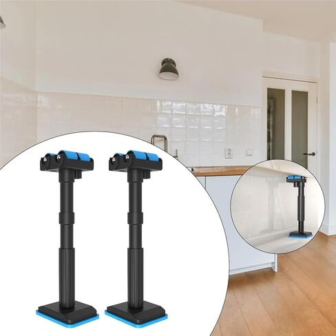 2 Pcs Bathroom Cabinet Door Install Support Frame Woodworking Installation Lifting Tools Adjustable for For Installing Cabinets in Kuwait