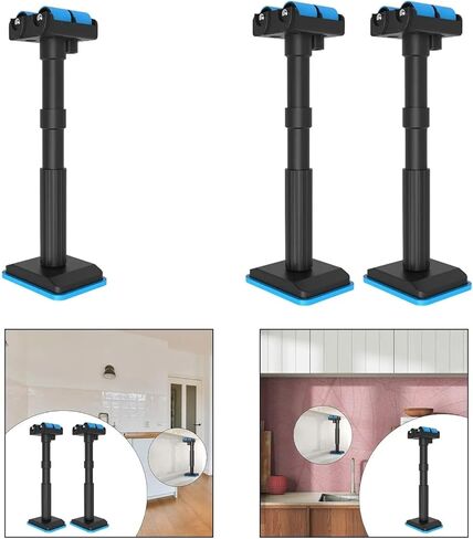 2 Pcs Bathroom Cabinet Door Install Support Frame Woodworking Installation Lifting Tools Adjustable for For Installing Cabinets in Kuwait