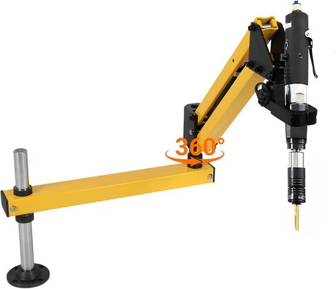 Generic Pneumatic Tapping Machine Arm Aluminum Alloy Base Tapping Machine High Strength Handheld Hardware Tool in Kuwait