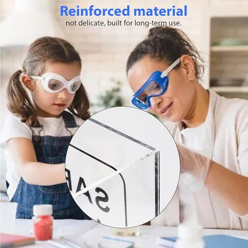 موزع نظارات أمان من الأكريليك، مثبت على الحائط أو منظم حامل للاستخدام الصناعي في طب الأسنان والمختبر يحمل نظارات واقية وقفازات معدات الوقاية الشخصية in Kuwait