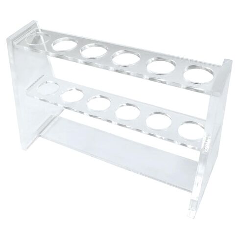 Acrylic Test Tube Rack, 21mm Diameter Test Tube Holder for 25ml Test Tubes(6 Holes) in Kuwait