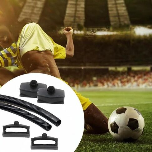 Foosball Ball Collecting Box Set Catcher Sturdy Practical Easy Installation Table Soccer Collection Box with Corrugated Tubes in Saudi Arabia