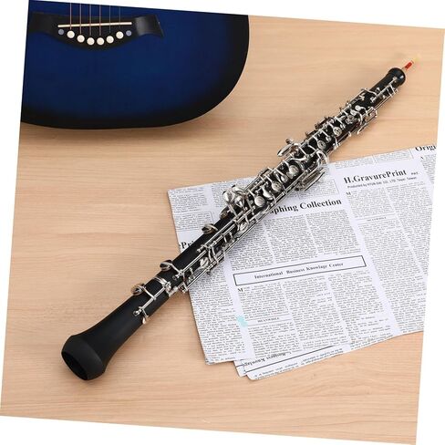 VICASKY 1 Set Key Oboe Instrument with Keys Semi Automatic Design Crafted Composite Wood for Performance Includes Carry Bag Cleaning Cloth Gloves and Reed in Saudi Arabia