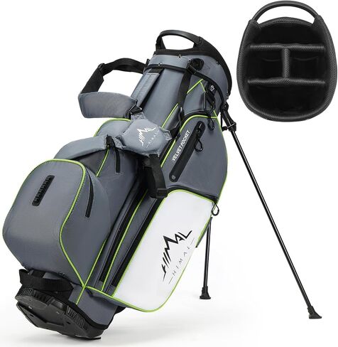 حقيبة جولف خفيفة الوزن مع فواصل كاملة الطول بأربعة اتجاهات، حقيبة جولف متينة مقاومة للماء للرجال والنساء مع جيوب متعددة in Kuwait