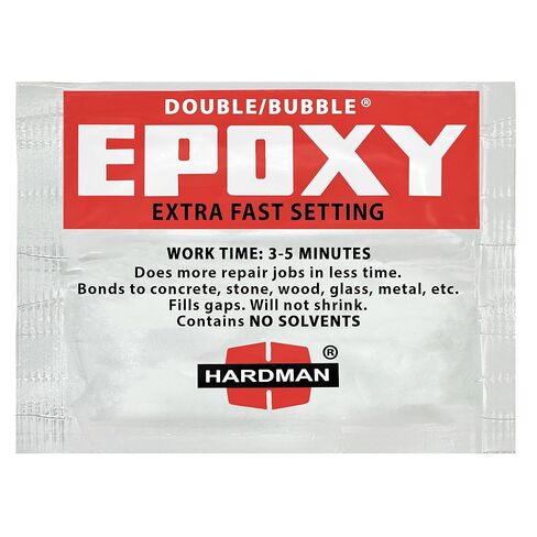 Hardman Double Bubble Red Extra Fast Setting Epoxy Adhesive - 04001 (5 Pack) in Saudi Arabia