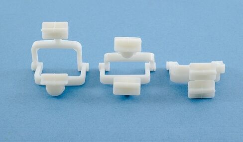 Dental Lab Mini Plastic Disposable Crown & Bridge Articulators (100 Pack) in Kuwait