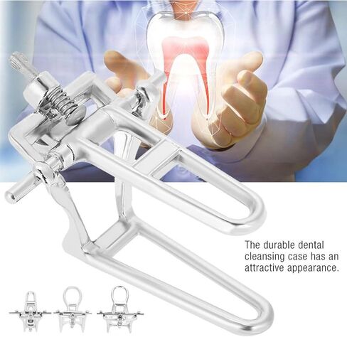 3PCS Dental Articulator Chrome Plated Denture Adjustable Simple Articulator for Oral Cavity(S/M/L) in Saudi Arabia