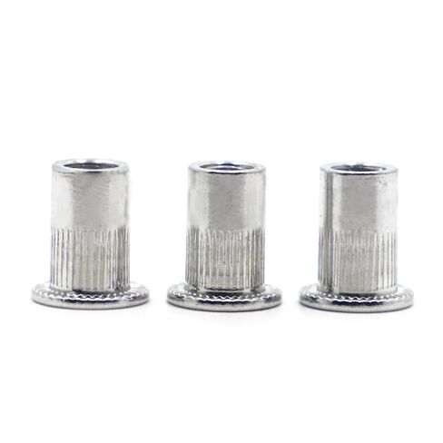 NO.3 4 5 6 8 10 12 Aluminum Flat Head Threaded Rivet Insert Nutsert Cap(M10 10pcs) in Saudi Arabia