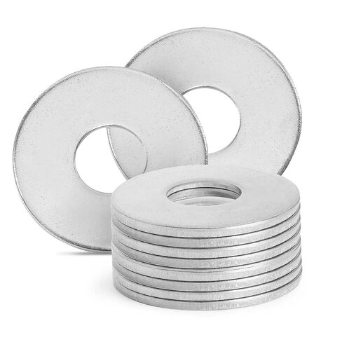 M3,/4,/5,/6, Stainless Steel Flat Washer 304 Metal Bolt(M6X30X2.0mm(10Pcs)) in Saudi Arabia