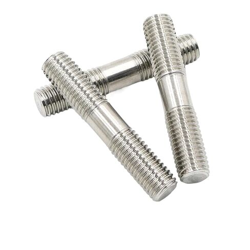 M6 M8 M10 M12 M16 316 Stainless Steel Double End Thread Rod Bolts Stud Bolt Tooth Stick Dual Head Bar(M8-1Pcs,70mm) in Kuwait