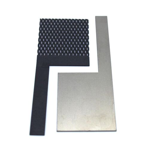 Anode of Titanium Electrochemical Application, Titanium Anode Mesh with MMO Ruthenium-Iridium Coating and Cathode Electrolytic Plate Without Coating in Kuwait