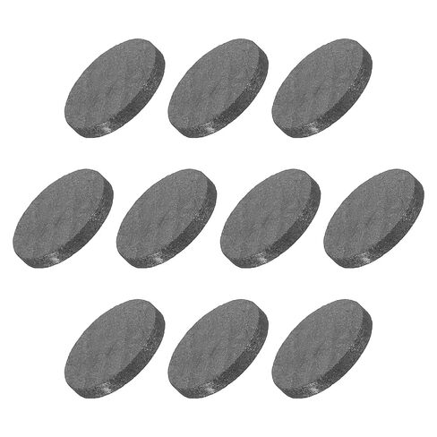 MECCANIXITY لوح قرص من الجرافيت المستدير، سبيكة عالية النقاء من الجرافيت الكهربائي، 14 × 2 مم لصب الذوبان، التحليل الكهربائي، حزمة من 10 in Saudi Arabia