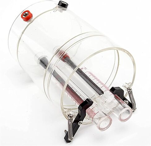 VERIMP Water Electrolyser Water Decomposition Composition Element Hydrogen and Oxygen Middle and High School Chemistry Experimental Equipment Teaching Water Electrolyzer Electrolyte Demonstrator in Kuwait