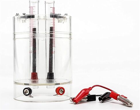 VERIMP Water Electrolyser Water Decomposition Composition Element Hydrogen and Oxygen Middle and High School Chemistry Experimental Equipment Teaching Water Electrolyzer Electrolyte Demonstrator in Kuwait