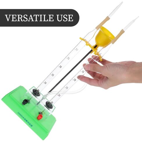 Kichouse Water Electrolysis Experiment Device Teaching Kit for Home School and Laboratory Use Demonstrating Oxygen and Hydrogen Production Electrolyzer Apparatus in Saudi Arabia
