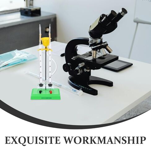 Kichouse Water Electrolysis Experiment Device Teaching Kit for Home School and Laboratory Use Demonstrating Oxygen and Hydrogen Production Electrolyzer Apparatus in Saudi Arabia