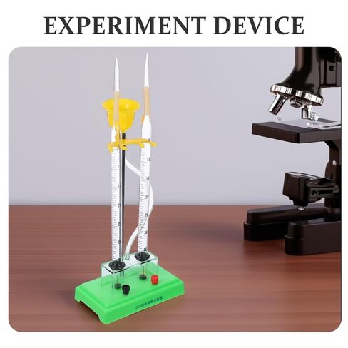 Kichouse Water Electrolysis Experiment Device Teaching Kit for Home School and Laboratory Use Demonstrating Oxygen and Hydrogen Production Electrolyzer Apparatus in Saudi Arabia