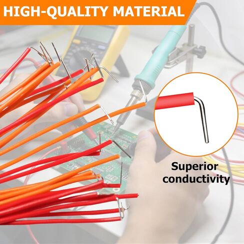 840 Pcs Breadboard Jumper Wires Kit, 14 Vaules 2-125mm Solderless Flexible Connecting Cables, Breadboard Connecting Line Cables, Pre-Stripped & Pre-Formed Right Angles, for Arduino, PCB Circuit Boards in Saudi Arabia