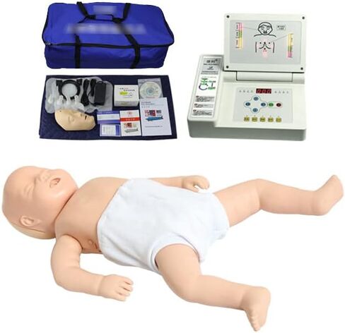 Child CPR Training Manikin, First Aid Trauma Human Anatomical, Full Body Cardiopulmonary Resuscitation Simulator Medical Model, for Doctor Nursing Training Medical Teaching Research Dummy in Saudi Arabia