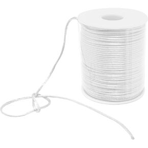 Evershine Rattail Satin Nylon Trim Cord Chinese Knot, Kumihimo, 2MM x 100 Yards. (Apple Green)