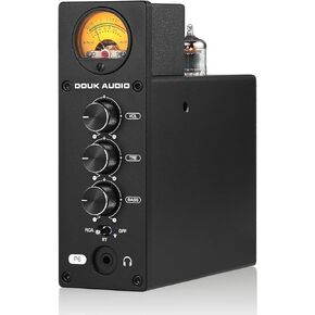 HiFi Bluetooth Vacuum Tube Preamp Stereo Audio Amplifier Headphone Amp VU Meter