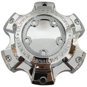 New Chrome Ultra Wheel Motorsports C800805 A89-9865 Wheel Rim Center Hub Cap (1)