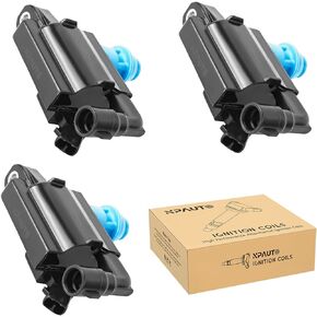 NPAUTO Ignition Coil Pack Replacement for V6 3.0L 1998-2005 Lexus GS300, 2001-2005 Lexus IS300, 1998-2000 Lexus SC300, 1998 1999 2000 2001 2002 2003 2004 2005 Lexus, UF228, Set of 3