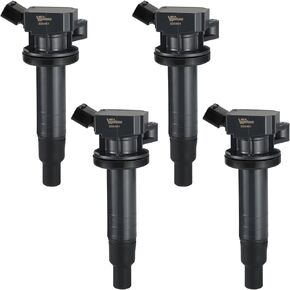 UF247 UF315 C1249 Ignition Coil Pack Set of 4 Compatible with Corolla Matrix Celica Prizm Vibe 1.8L l4 1999 2000 2001 2002 2003 2004 2005 2006 2007 2008