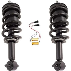 TRQ Front Electronic Air Conversion Kit for Escalade Avalanche Suburban Tahoe