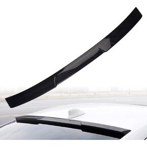 Carbon Fiber Rear Window Top Roof Spoiler Visor Wing,Fit for Honda Accord 2018 2019 2020 2021 4 Door Sedan,Sporty Look Painted ABS Plastic Material Automotive Parts