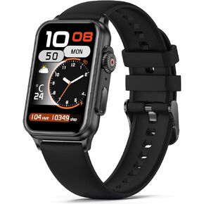 Fitness Tracker Answer/Make Calls, Smart Watch with Blood Pressure, Blood Oxygen, 24/7 Heart Rate Monitor, 120 Sport Modes Sleep Tracker with Step Counter, IP67 Waterproof Pedometer for Women Men
