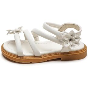Girl's Sandals Princess Dress Shoes Toddler Flower Princess Beach Sandals