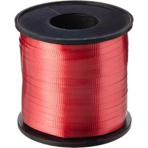 Unique 500 Yards Elegant Red Curling Ribbon - 1 Roll Of Premium Plastic, Durable - Perfect For Every Occasion