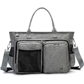 Rabjen Teacher Tote Bag with Laptop Compartment, Travel Tote Bag for Sports, Work