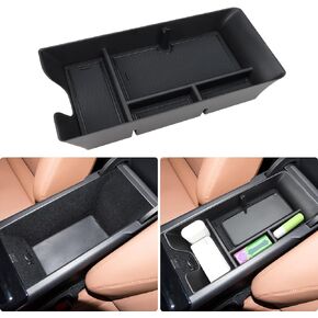 MARCHFA Center Console Organizer Tray Compatible for 2025 Toyota Camry Accessories Armrest Storage Box for Camry 2025 Console Insert Holder