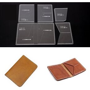 Certificates Case Acrylic Template Leather Pattern Acrylic Leather Pattern Leather Templates for Wallet