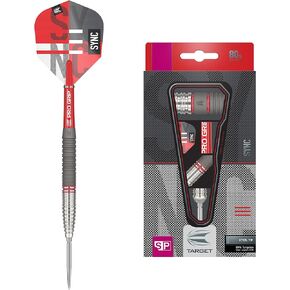 Target Darts Sync 80% Tungsten Swiss Point Steel Tip Darts Set