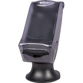San Jamar - H5005SCL H5005S Venue Fullfold Control Napkin Dispenser with Stand, 500 Capacity, 8" Width x 17-1/2" Height x 13" Depth, Clear