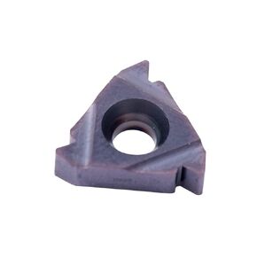 HHIP 6006-4628 16ER-28UN TIALN Coated External Threading and Grooving Carbide Insert, Right Hand, 3/8 IC, 28 TPI Screw Pitch, 0.63" Length x 0.143" Thick