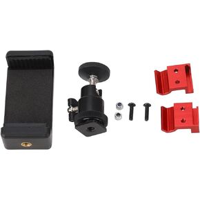 Universal Phone Mount for Traxxas TQi Adjustable Stable Transmitter Phone Mount for Phones Over 5.5 Inch (Black)