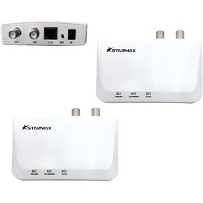 StarMax MoCA 2.5 Adapter with 2.5GBase-T Port (2-Pack, MN2580). Asymmetrical Throughput up to 3 Gbps.