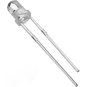 3mm LED diode,Surface DIP LEDs, 3mm Size Round Head LED Light Emitting Diodes Bulb Gold Wire Copper Bracket LED Lamp Emitting Lighting Bulb Lamp Assorted Kit 100pcs (Warm White 3000K)