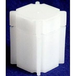 Square Large Dollar Coin Tube Holder (10 Pack)