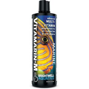 Brightwell Aquatics Vitamarin M - Liquid Multivitamin Supplement for Marine Fish Aquariums,2-L