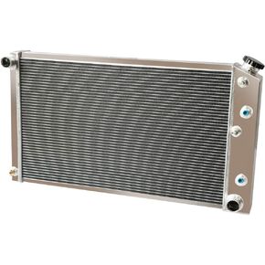 3 Row Aluminum Radiator Compatible with Pontiac GTO, Chevy Chevelle, El Camino 1968 69 70 71 1972