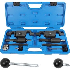 CMTOOL Engine Camshaft Tensioning Locking Alignment Timing Tool Kit Compatible with Porsche Cayenne Panamera V8 4.5L 4.8L V6 3.6L, Timing Belt Tensioner Locking Tool Compatible with Audi Q7 9678/9595