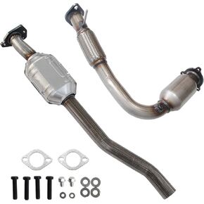 Front&Rear Catalytic Converter Compatible with Chevrolet Equinox 2010-2015, GMC Terrain 2010-2015 (EPA Compliant)