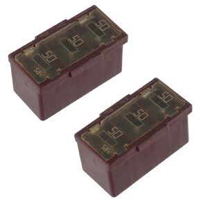 40A 30A 30A Fusible Link 24370-C991B 90982-08299 Slotted Automotive MCASE Shaped Cartridge Fuse Kit(Pack of 2pcs)