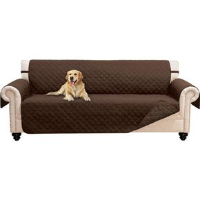 Couch Cover for 3 Cushion Couch Sofa Pet Friendly Sofa Covers Washable Dog Couch Covers Protector Sofa Slipcover (Sofa, Grey/Light Grey)
